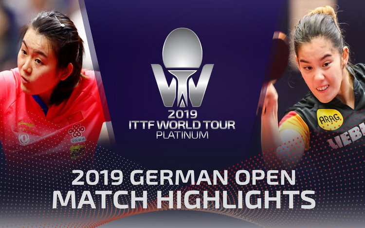 Liu Fei vs Franziska Schreiner | 2019 ITTF German Open Highlights (Pre)
