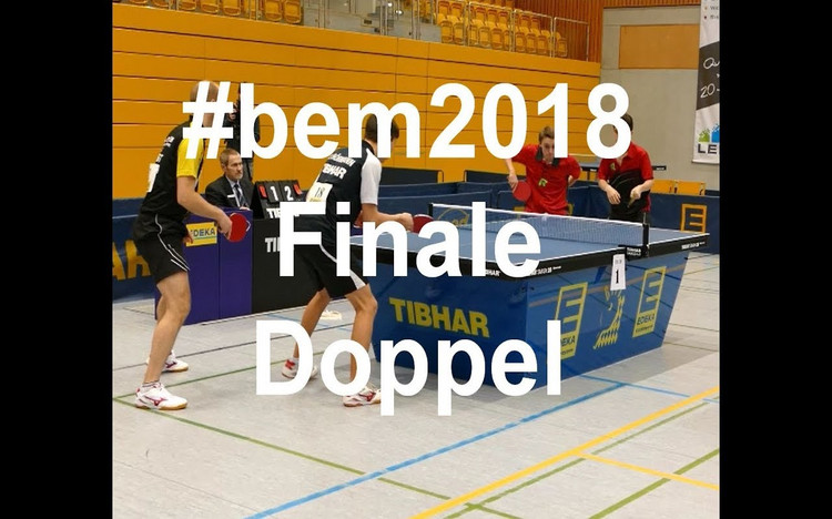 BEM 2018: Match-Highlights Herren Doppel Finale I Rinderer/Wetzel vs. Christ/Hörmann